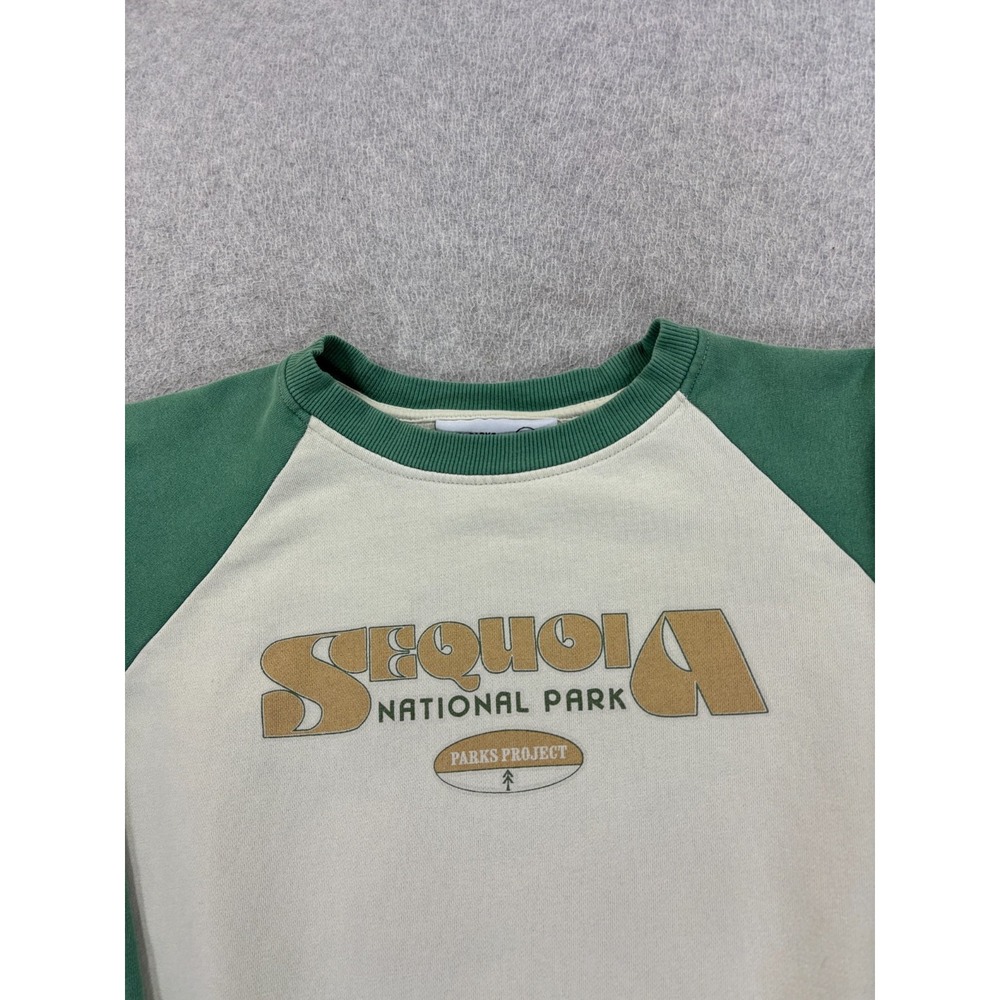 Sequoia National Park 2 Tone Crew National Park Sweatshirt (Men's Large) - Picture 2 of 14
